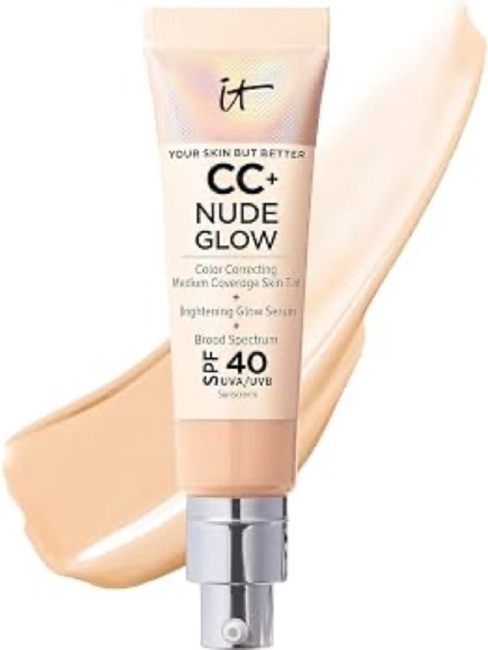 !it jeans CC+ Nude Glow Color Correcting Foundation - Light Beige
